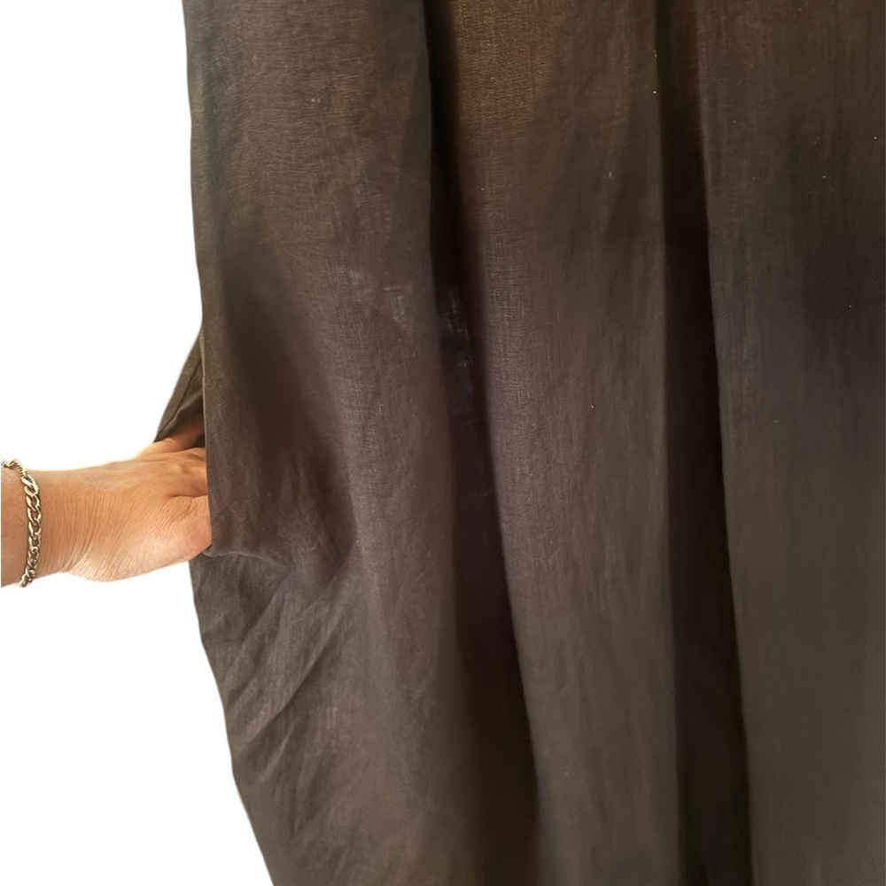COS Black Sleeveless V‑Back Maxi Dress - Picture 5 of 8